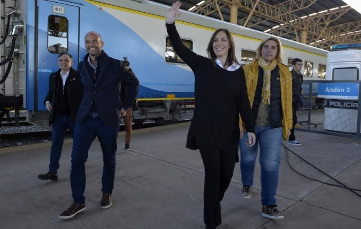 La vuelta del tren a Mar del Plata y un show electoral de Cambiemos que dejó heridos