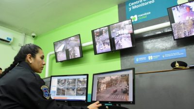 Mendoza cuenta con 456 cámaras de seguridad para monitorear la Ciudad