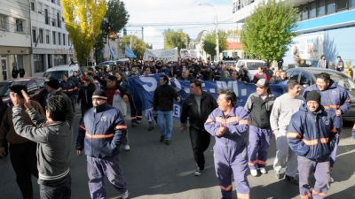 Gremios municipales de Caleta Olivia y Río Gallegos vuelven a parar