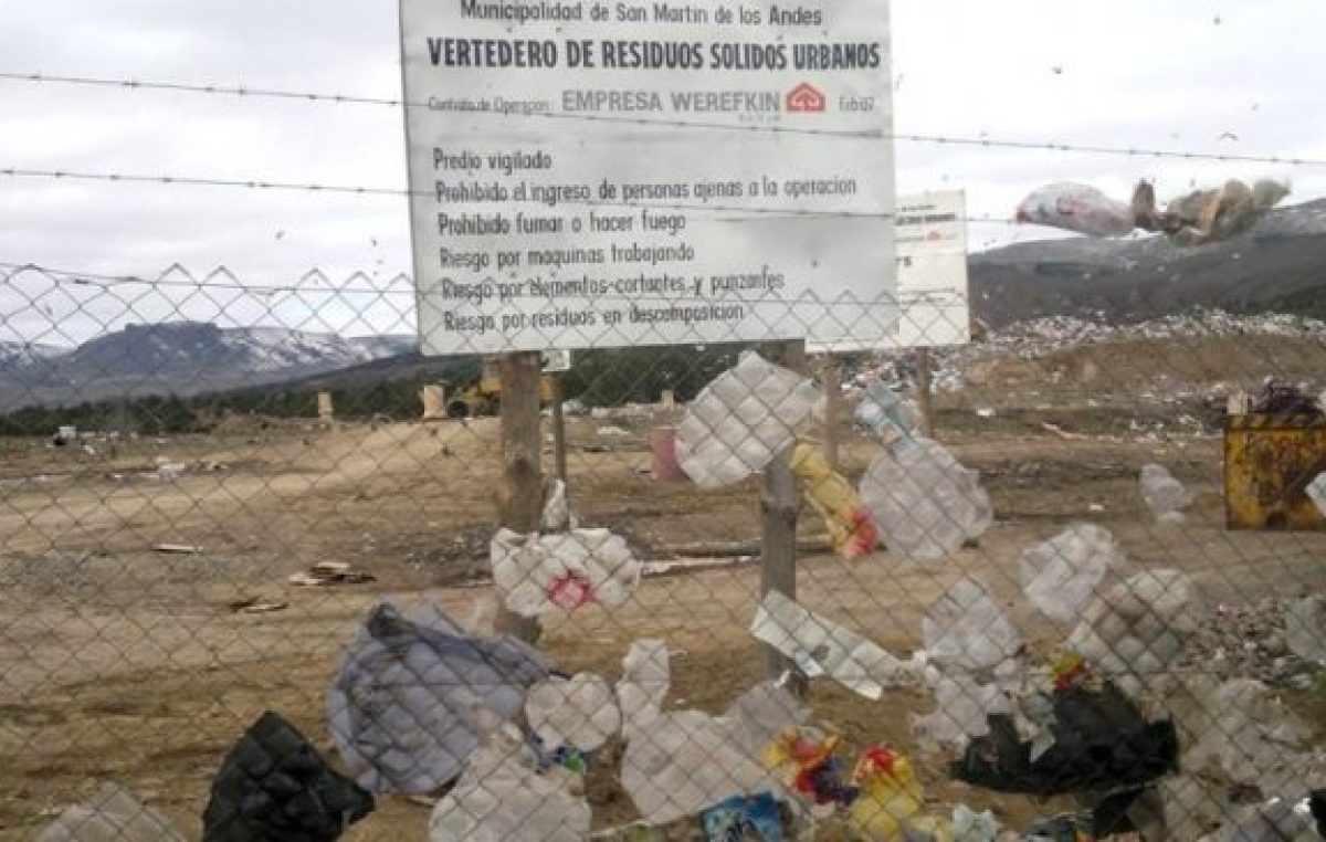 San Martín de los Andes debe mudar el basurero