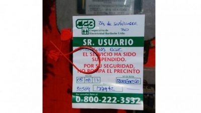 Cortaron la luz en la Municipalidad de Bariloche por falta de pago