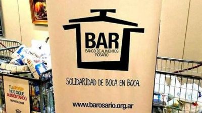 El Banco de Alimentos de Rosario ya recupera seis toneladas de fruta y verdura al mes