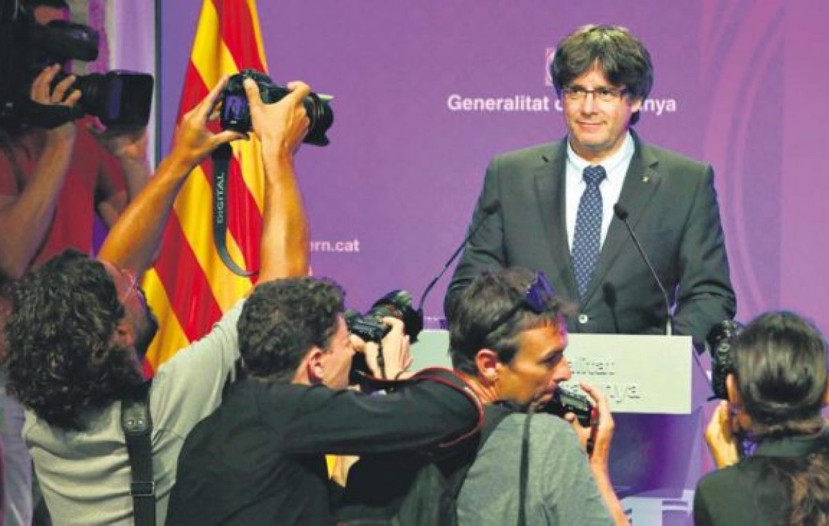 Día clave para los separatistas catalanes