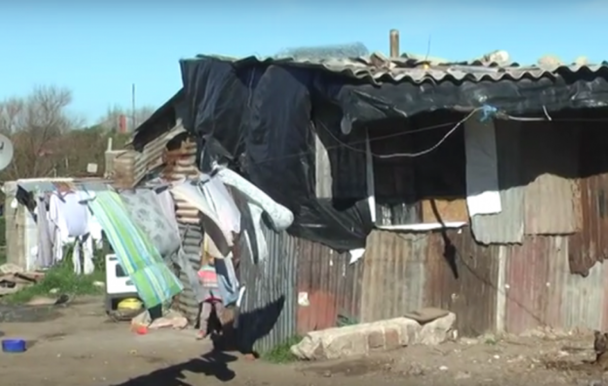Pobreza en Necochea: hay más de 800 personas que viven en casillas sin ningún tipo de servicios