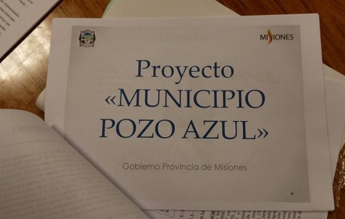Pozo Azul ya es municipio con el voto unánime de los diputados, el primero creado desde la vuelta de la democracia
