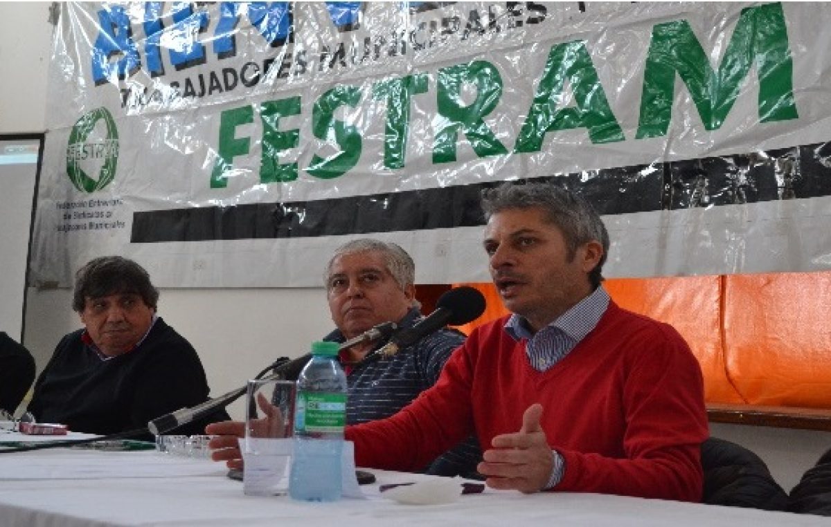 Sindicatos de la Festram analizaron en Oro Verde la situación de los trabajadores en los distintos municipios 