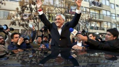 Chile: Piñera, favorito con 44% de apoyo