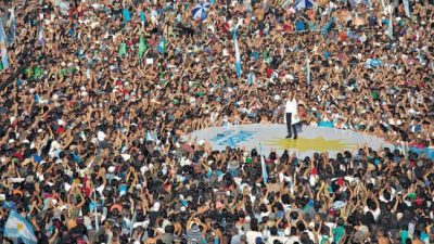 “Ser peronistas es decir ‘basta ya Macri’”