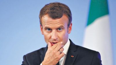 Macron, con los ricos