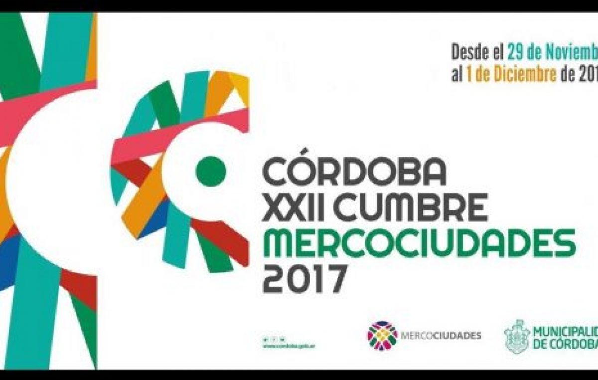 Mercociudades, tres eventos en uno en Córdoba