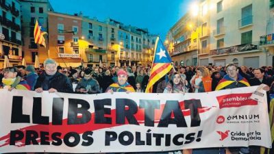 Huelga general y protestas en Cataluña