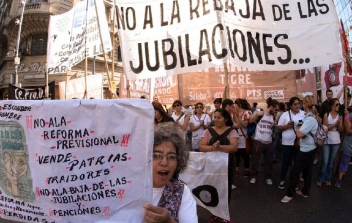 La CGT espera a Macri y la CTA ya lanzó un paro nacional contra la reforma jubilatoria