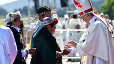 El Papa pidió escuchar al pueblo mapuche