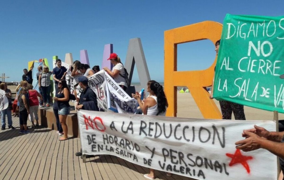 Pinamar: municipales y opositores a Yeza marcharon para denunciar recortes en Salud