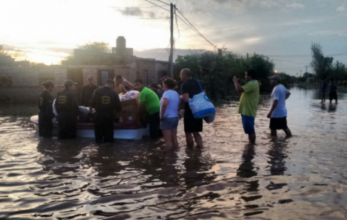 Al menos 50 mil afectados por el temporal en Chaco