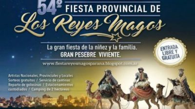54º Fiesta Provincial de los Reyes Magos en Paraná