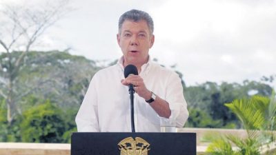 Santos ofreció prorrogar el cese del fuego