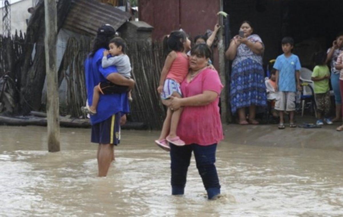 La situación humanitaria es muy compleja por la crecida del río Pilcomayo en Salta