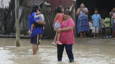 La situación humanitaria es muy compleja por la crecida del río Pilcomayo en Salta