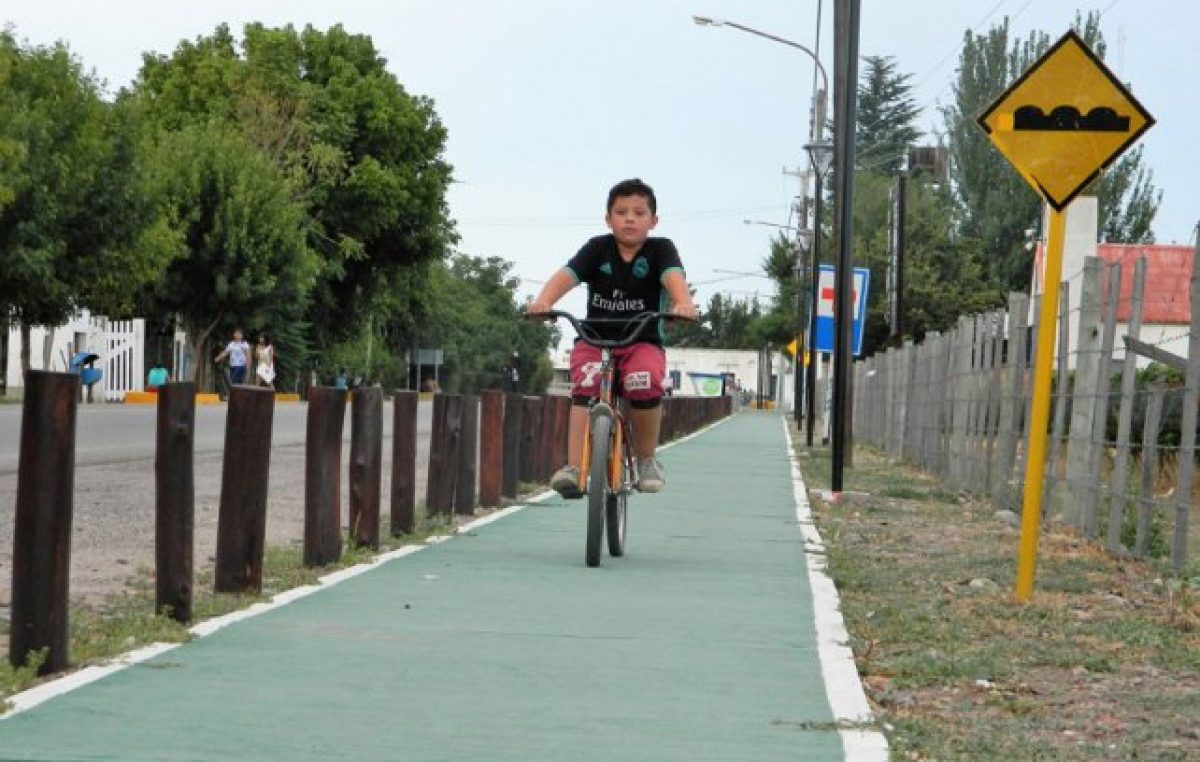 Las ciclovías del Valle de Uco sumarán 20 km con la que hará Tupungato