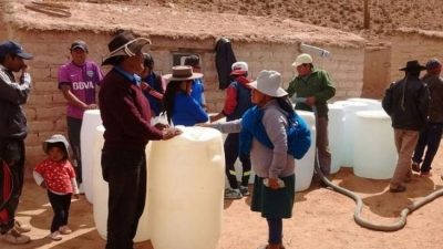 Campo Quijano : Asisten a 49 familias con graves carencias en el paraje El Toro