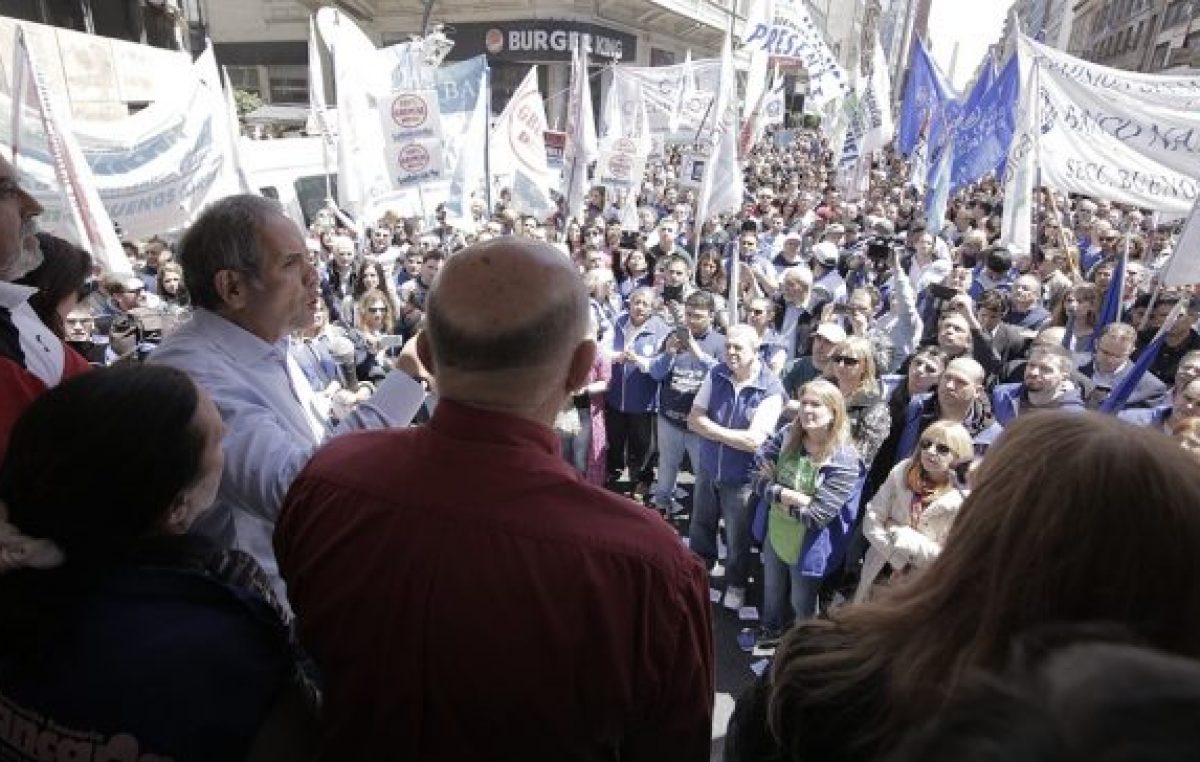 Palazzo: “Buscan que haya un país sin sindicatos para avanzar sobre los trabajadores»