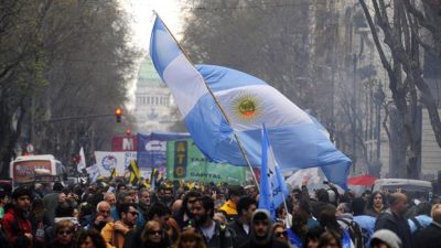 La marcha y los países