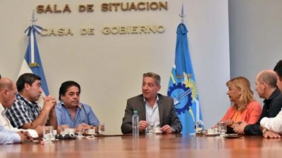 Chubut: Apoyo de jefes comunales de la Meseta