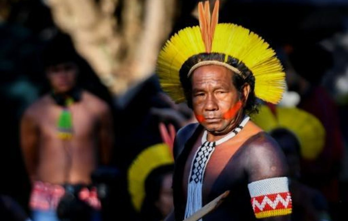 Comenzó una semana de protestas y movilizaciones indígenas en Brasilia