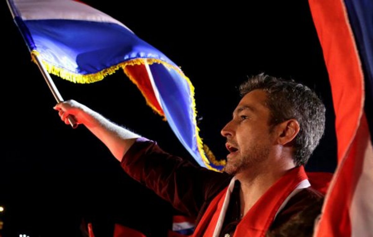 El colorado Mario Benítez es el presidente electo de Paraguay