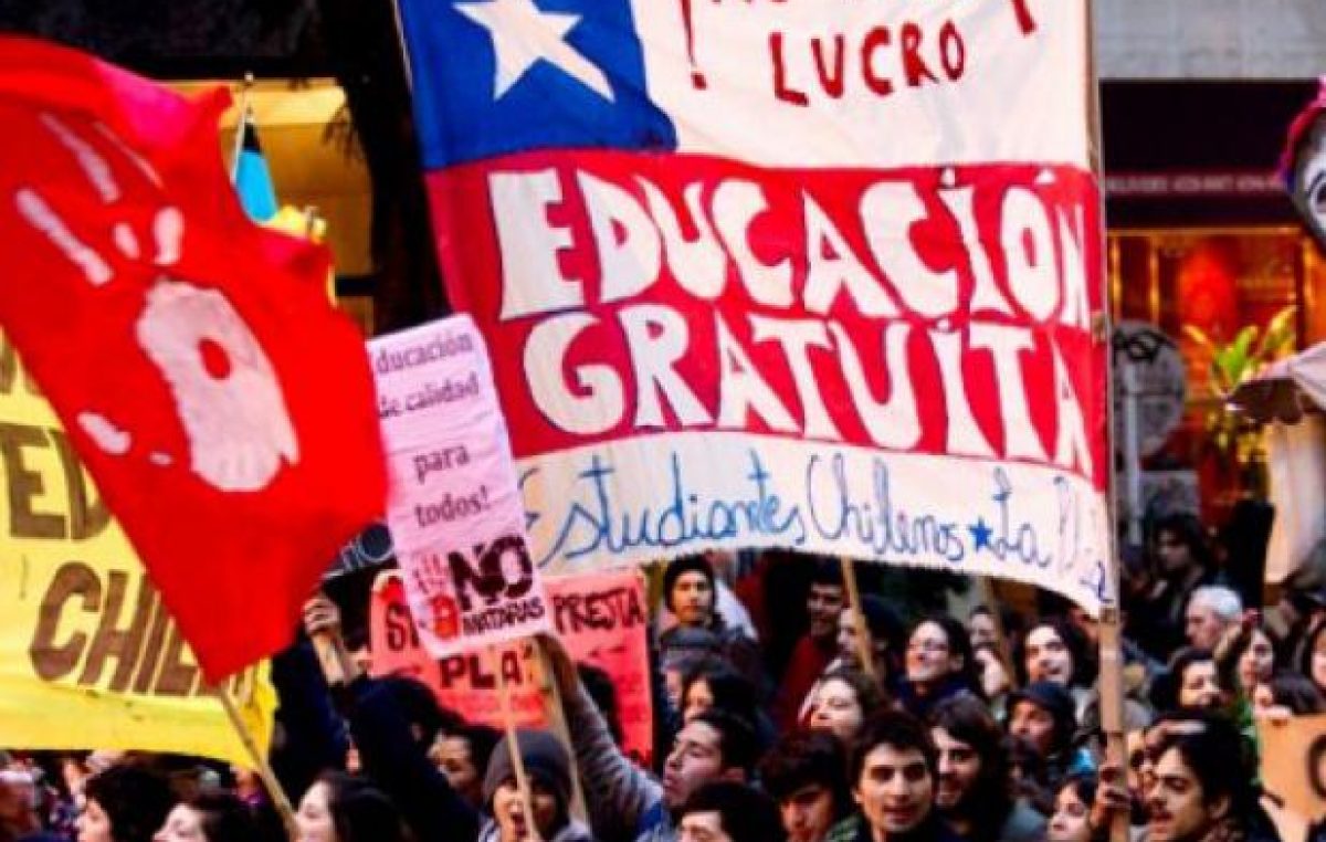 Los estudiantes chilenos vuelven a la calle por educación gratuita