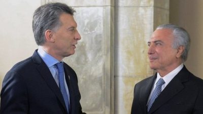 Crecen las críticas: «El silencio de Macri confirma la complicidad con el golpismo en Brasil»