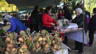 Productores hortícolas consolidan su feria en Bariloche
