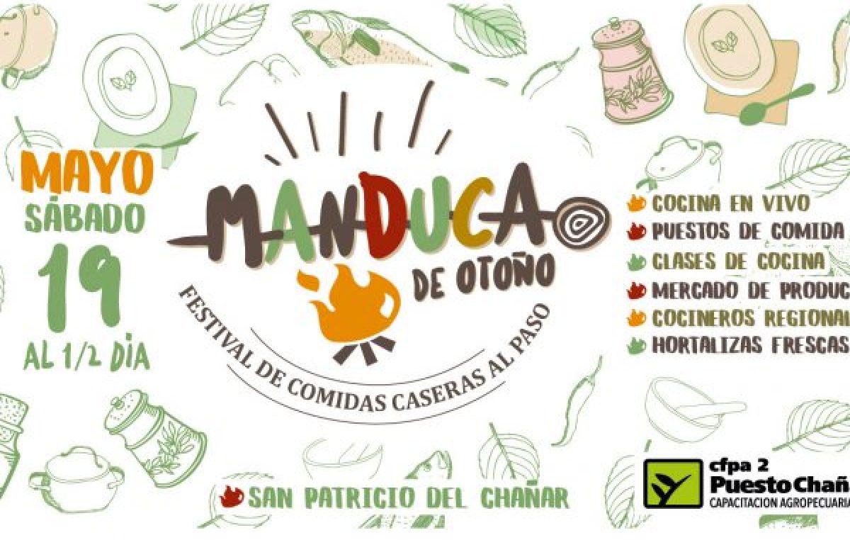 MANDUCA “Primer festival de comidas caseras al paso” en El Chañar