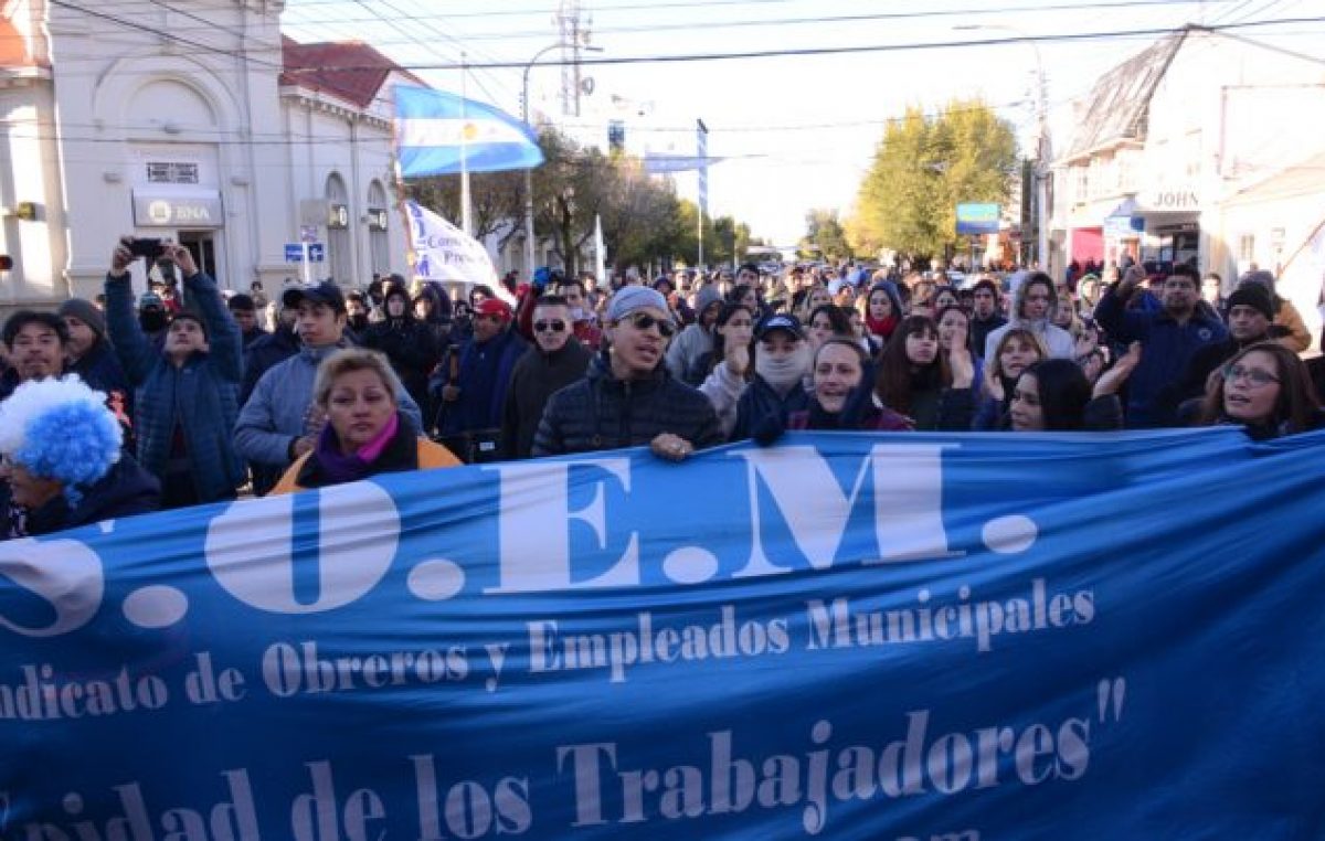 SOEM Río Gallegos profundiza su reclamo por aumento