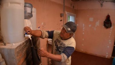 Más de 17 mil familias sin acceso a la red de agua en Mendoza
