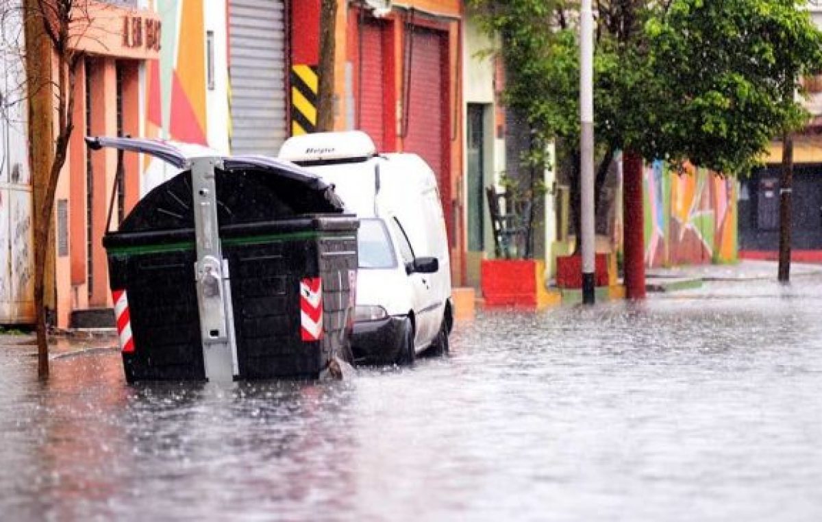 El colmo: Morón se volvió a inundar pero Tagliaferro subejecutó el 40% para obras hidráulicas