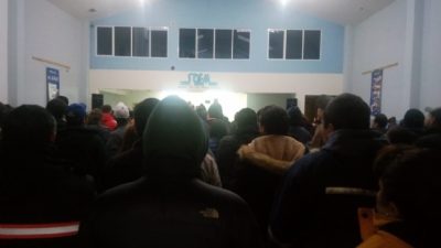 Tras asamblea, trabajadores municipales de Río Gallegos suspenden medidas de fuerza