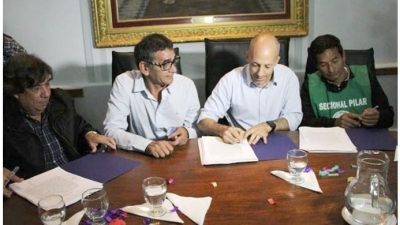 Los Municipales de Pilar por la reapertura de paritarias