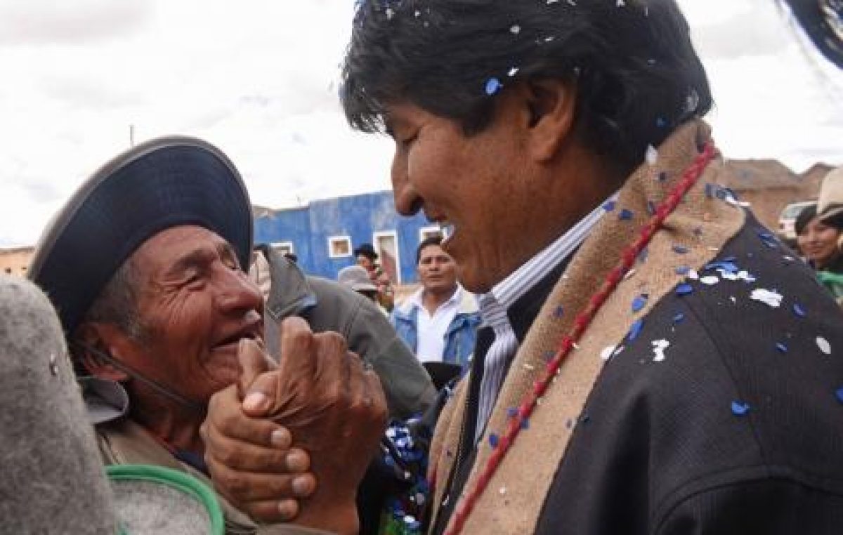 Evo Morales asegura que Bolivia consolidó un modelo de crecimiento