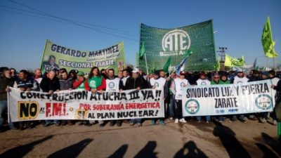 Más de 200 despidos en Atucha: trabajadores acamparán en busca de la reincorporación