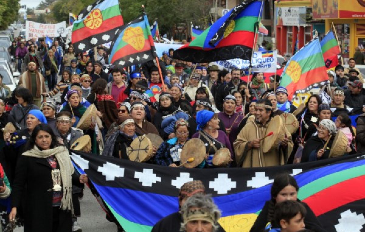 Repudiaron publicación del Colegio de abogados porteño sobre Mapuches