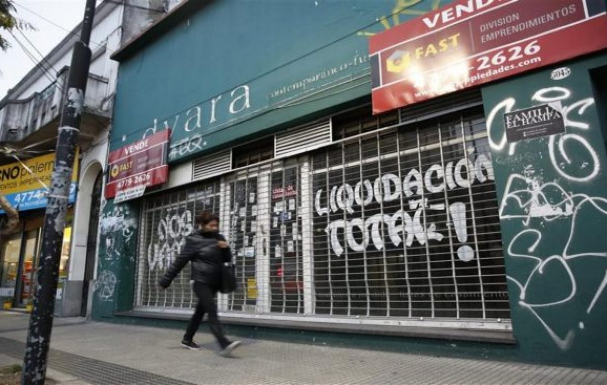Imágenes de la crisis económica en la ciudad de Buenos Aires