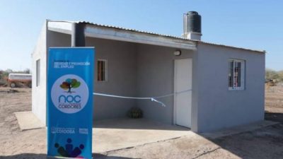 Serrezuela: otras 14 viviendas dignas, en reemplazo de ranchos