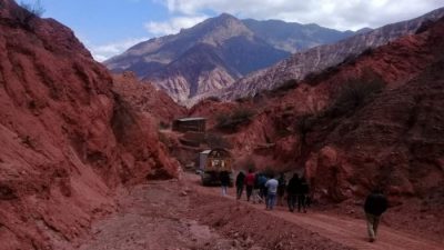 Cafayate: Una minera avanzó sobre una Reserva con fósiles de 15 millones de años