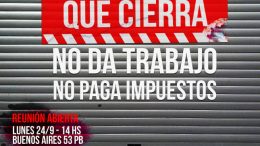 Comerciantes de Viedma se reúnen por la crisis que atraviesa el sector