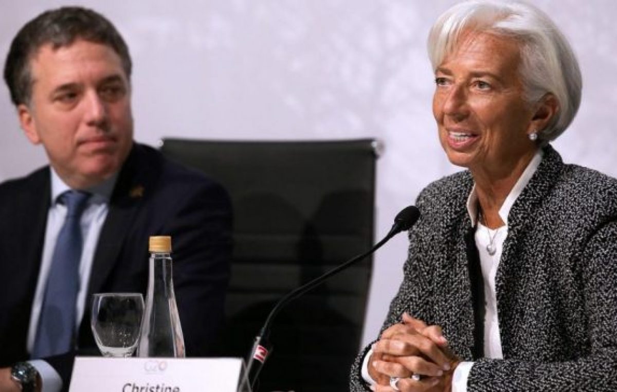El FMI apuesta a Cambiemos