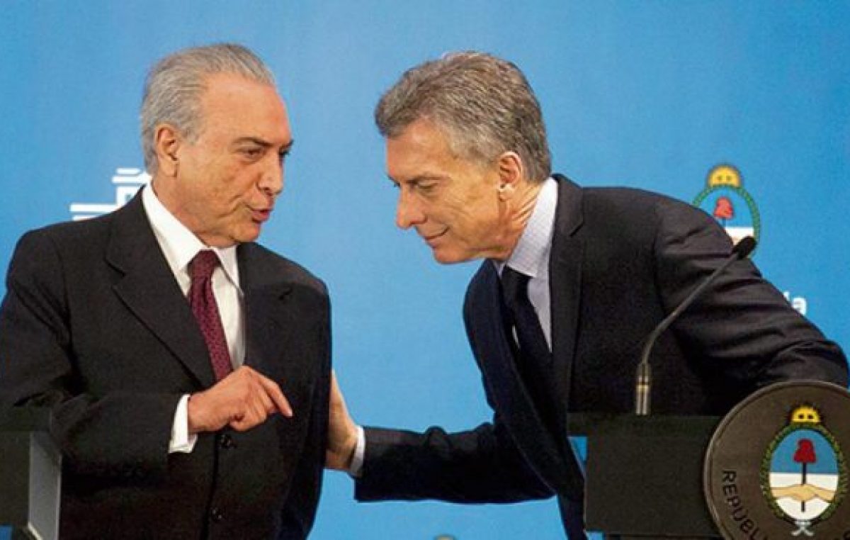 Si Mercosur no negocia, Macri lo regala