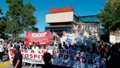 Un hospital que se sigue vaciando