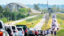 En tres días, 10 mil uruguayos compraron en Concordia, Colón y Gualeguaychú